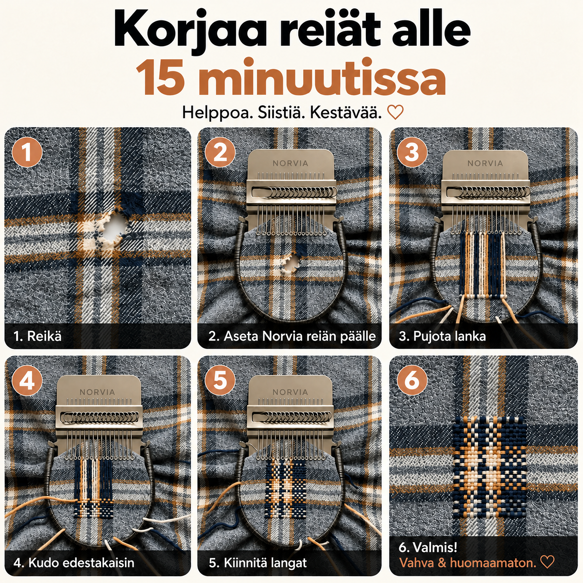 Norvia – kudo helposti ja anna vaatteille uusi elämä – 4